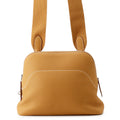 HERMES Bolide Messenger Natural Sable Togo Leather