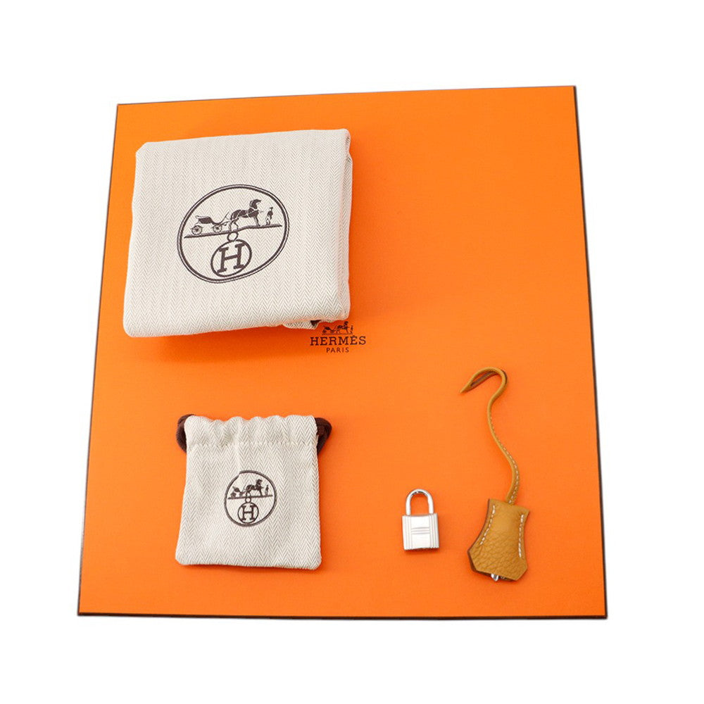 HERMES Bolide Messenger Natural Sable Togo Leather