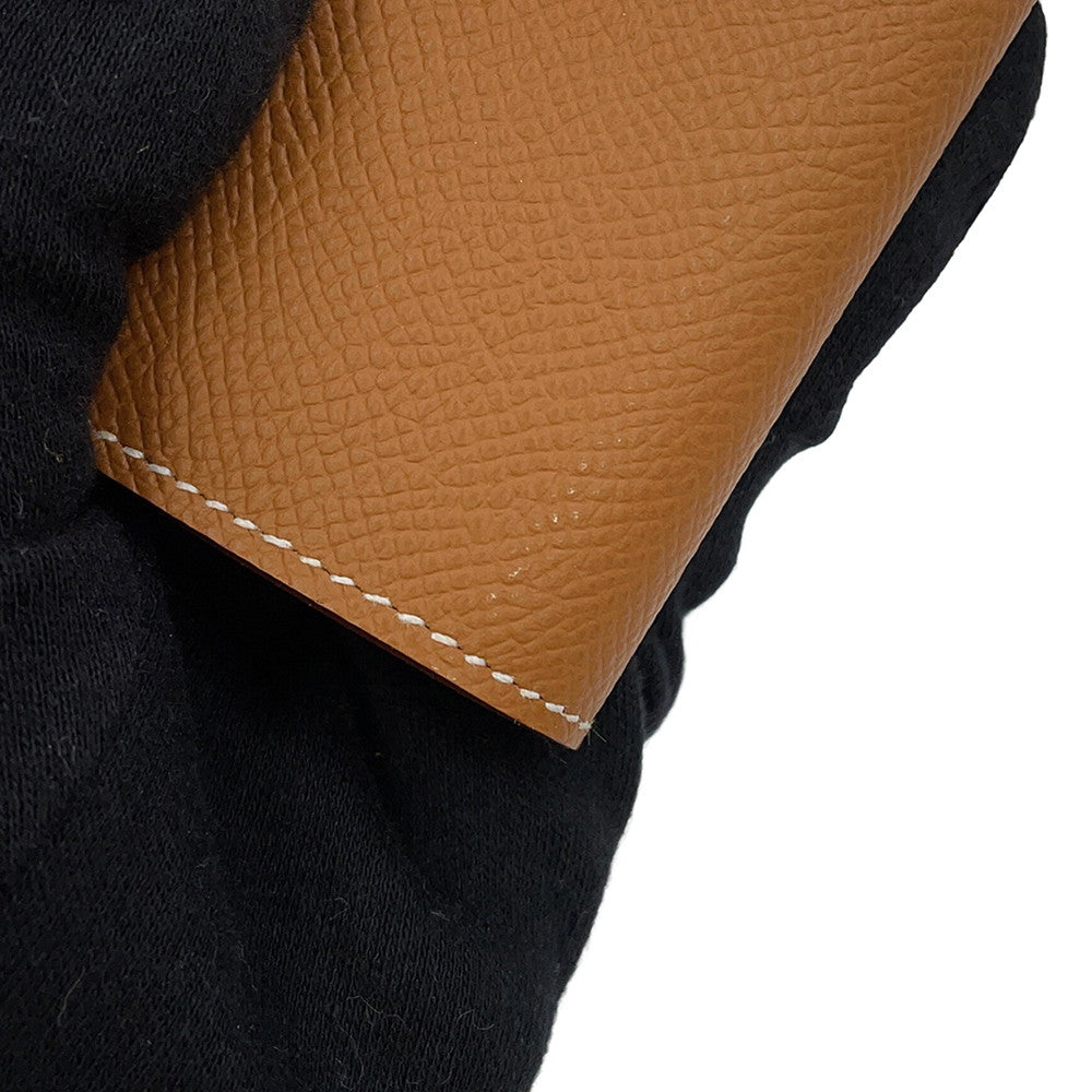 HERMES Kelly Wallet Long Gold Epsom