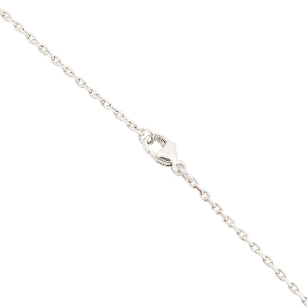 HERMES Pop Ash Necklace Size Mini Black Metal