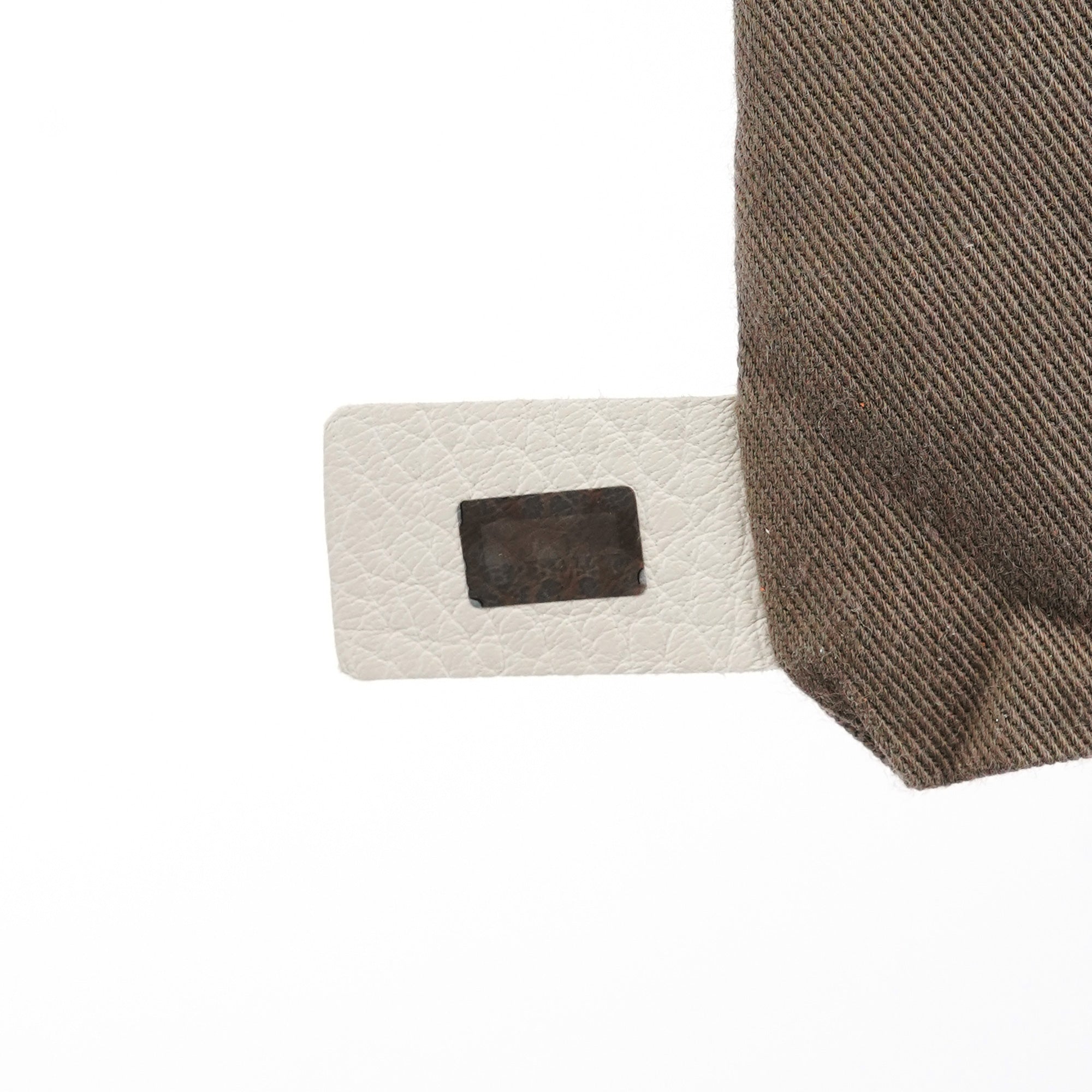 Light Grey Leather Marcie 2-Way Bag