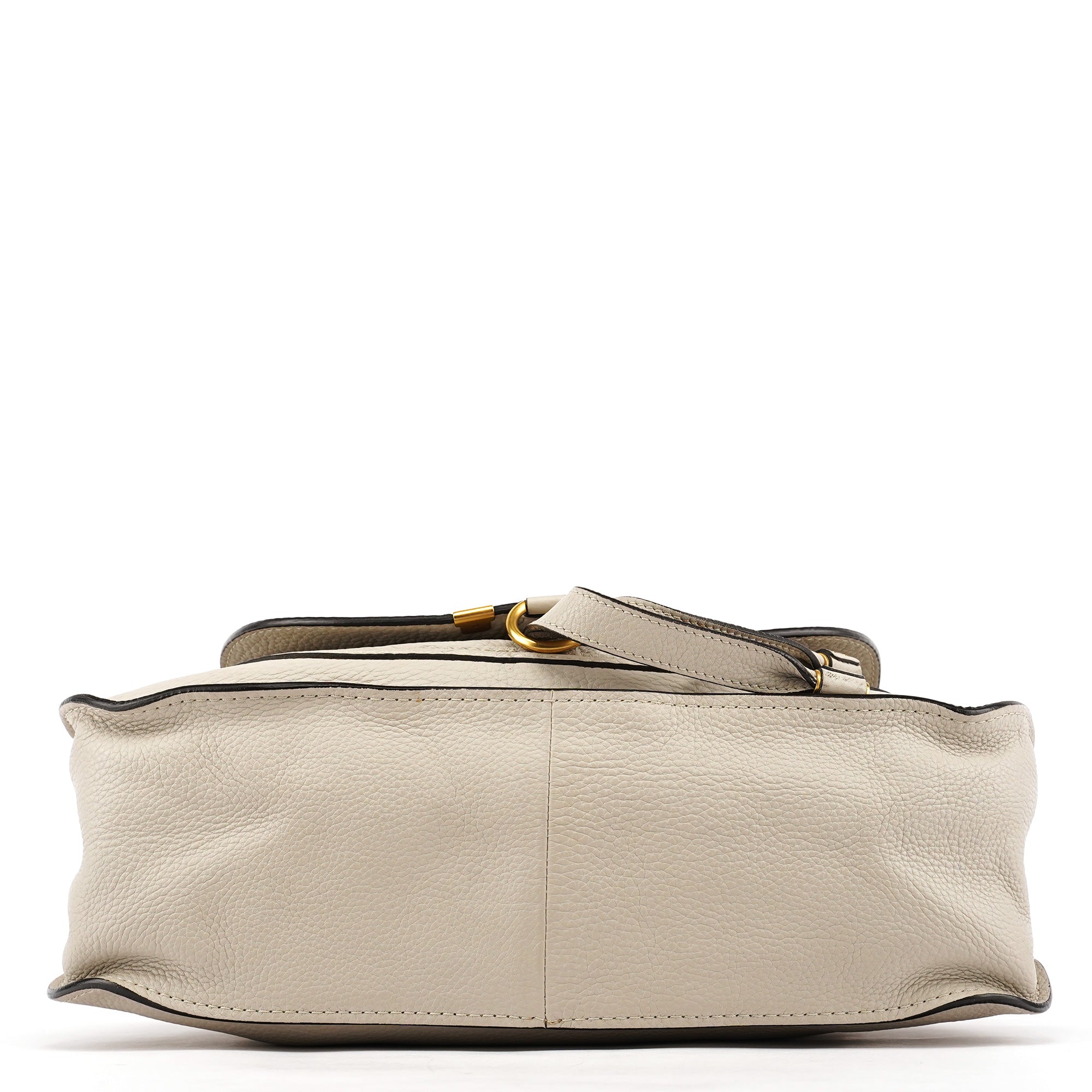 Light Grey Leather Marcie 2-Way Bag