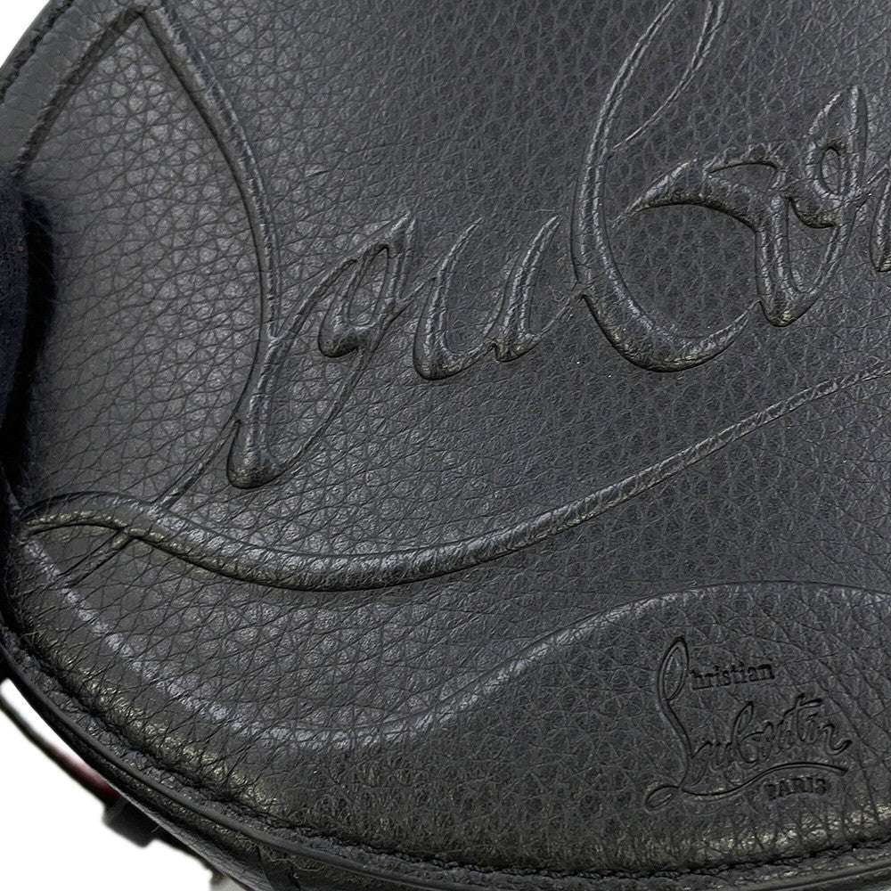 Christian Louboutin BY MY SIDE bucket bag Black3235080CM53 Leather
