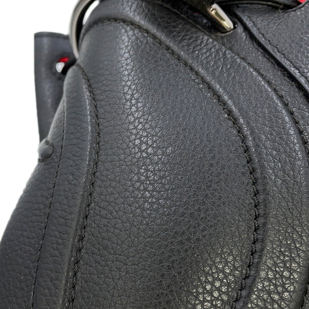 Christian Louboutin BY MY SIDE bucket bag Black3235080CM53 Leather