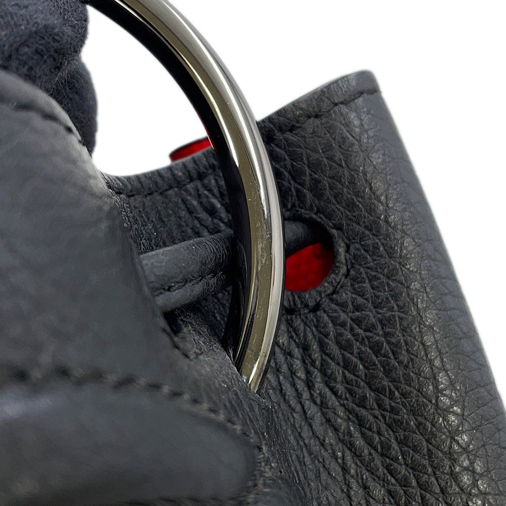 Christian Louboutin BY MY SIDE bucket bag Black3235080CM53 Leather