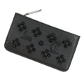 Christian Louboutin Coin purse Studded Fragment case Black3225116 Leather