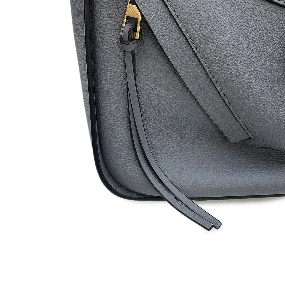 LOEWE hammock GrayA538S35X51 Soft Grained Calf Leather Size Small