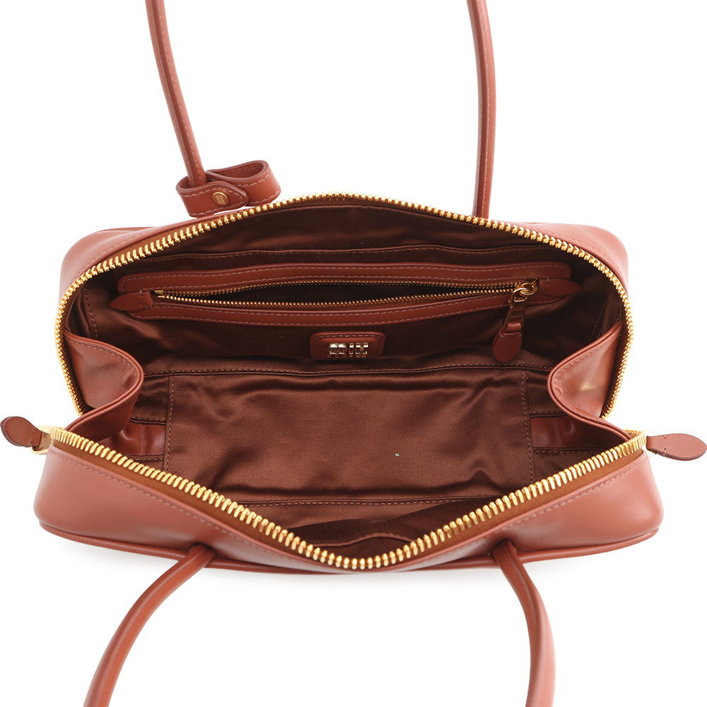MIUMIU baud Copper Brown5BB173_2CRW_F0033_V_OTM Calf Leather Size Small