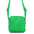 Bottega Veneta Maxi INTRECCIATO Cassette Camera Bag Parakeet701915VCQC23722 Lambskin Size Mini
