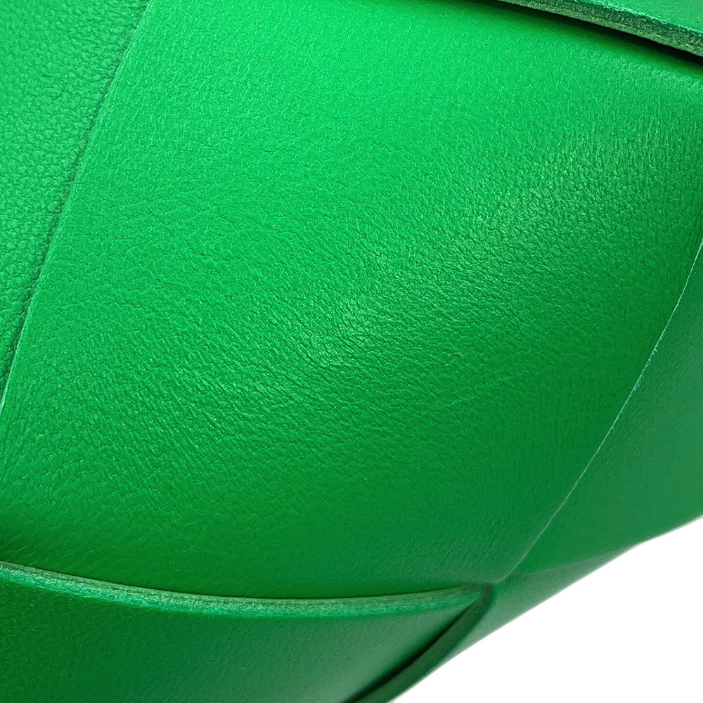 Bottega Veneta Maxi INTRECCIATO Cassette Camera Bag Parakeet701915VCQC23722 Lambskin Size Mini