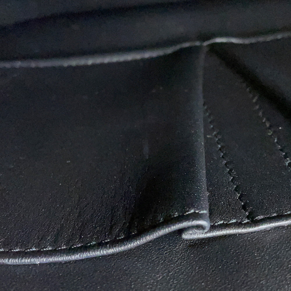 CELINE Classic box Black189173DLS.38NO Box Calf LeatherLeather Size Medium