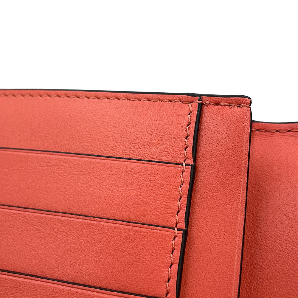 LOEWE Vertical wallet Light Oats / HoneyC660S40X01 Soft Grained Calf Leather