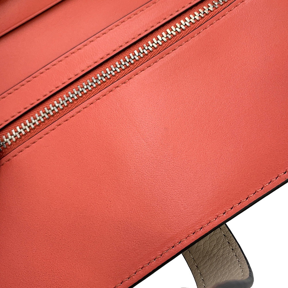 LOEWE Vertical wallet Light Oats / HoneyC660S40X01 Soft Grained Calf Leather