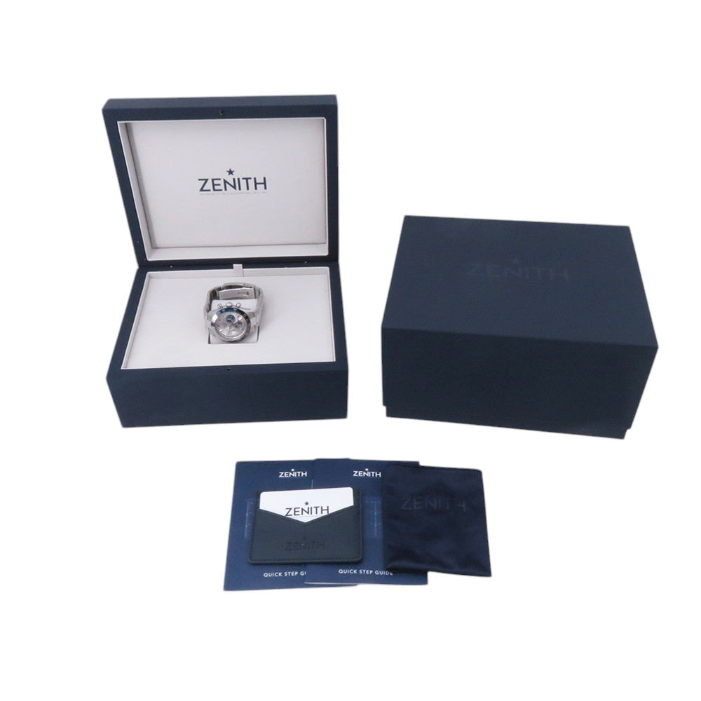 ZENITH Chronomaster Sports Boutique Edition W41mm Stainless Steel Ceramic Silver Dial03.3103.3600/69.M3100