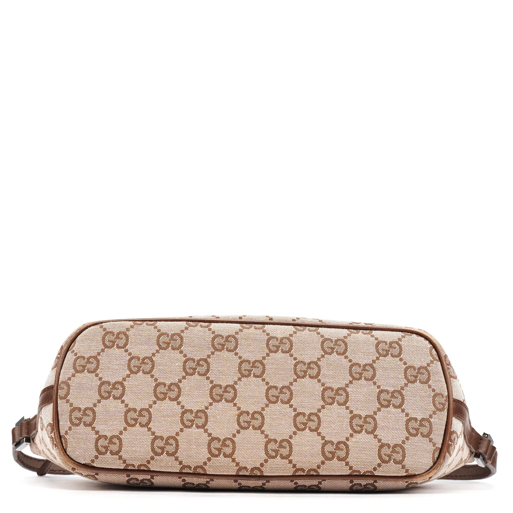 039 1103 Beige Brown GG Boat Pochette