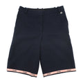 CHANEL Tweed Shorts CC Logo Size 36 NavyP70094-V33633-NB886 Cotton75% Wool 17% Polyamide8%