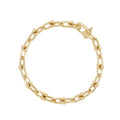 TIFFANY&Co. Hardware Small Link Bracelet Size Extra large 18K Yellow Gold