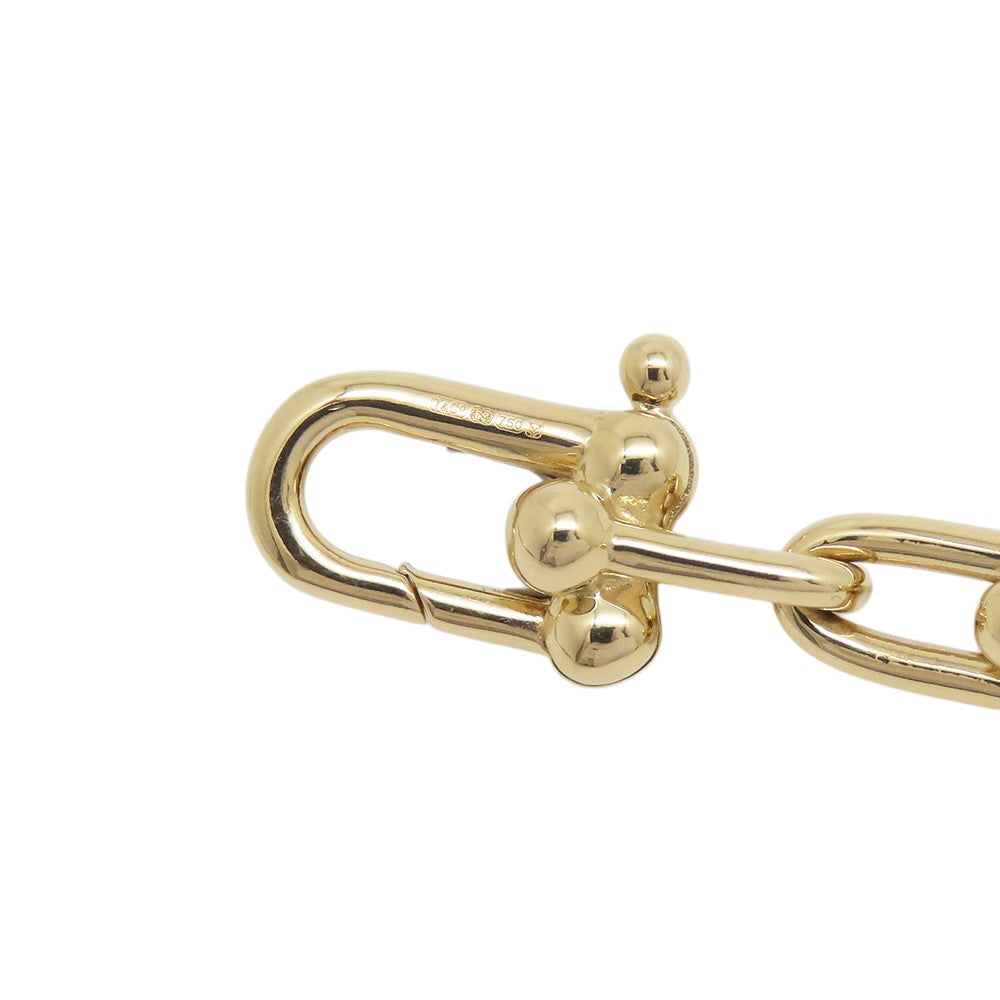 TIFFANY&Co. Hardware Small Link Bracelet Size Extra large 18K Yellow Gold