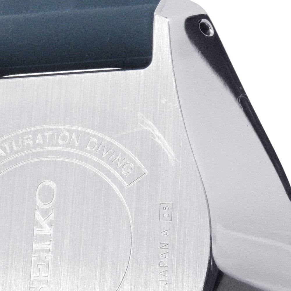 SEIKO Prospex Mechanical Diver's Watch Re-creation Design 55th Anniversary Model, Limited Edition of 1100 Pieces W44.8mm Stainless Steel Silicon Blue Gray DialSBEX011