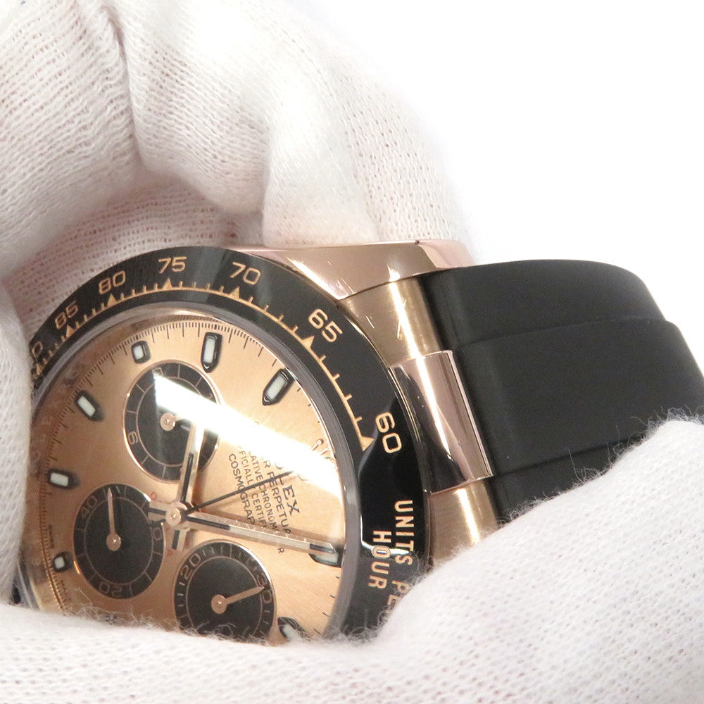 ROLEX Cosmograph Daytona W40mm K18PG Rubber ChocolateBrown Dial116515LN