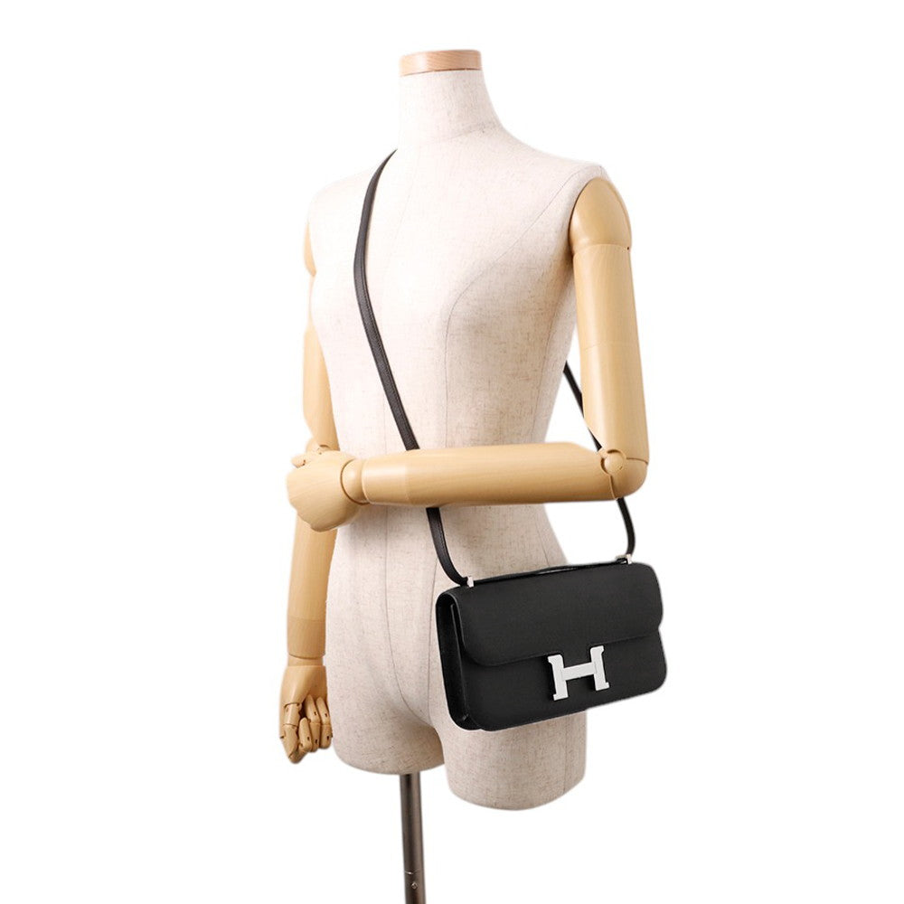 HERMES Constance Elan Miroir Black Epsom