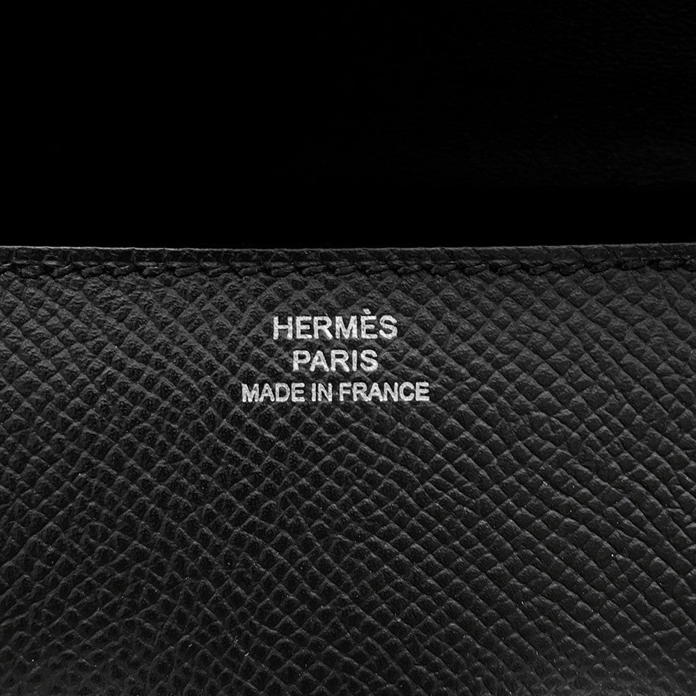 HERMES Constance Elan Miroir Black Epsom