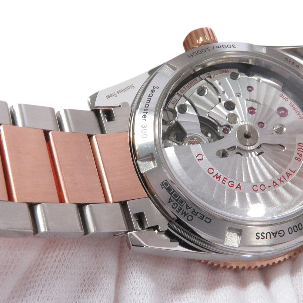 OMEGA Seamaster 300 Master Co-Axial W41mm Stainless Steel K18PG Black Dial233.20.41.21.01.001