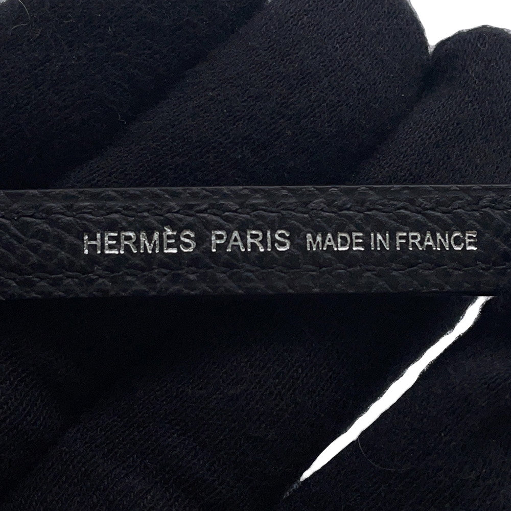 HERMES Bandouliere Chaine d'Ancre Strap Black/Gold Epsom