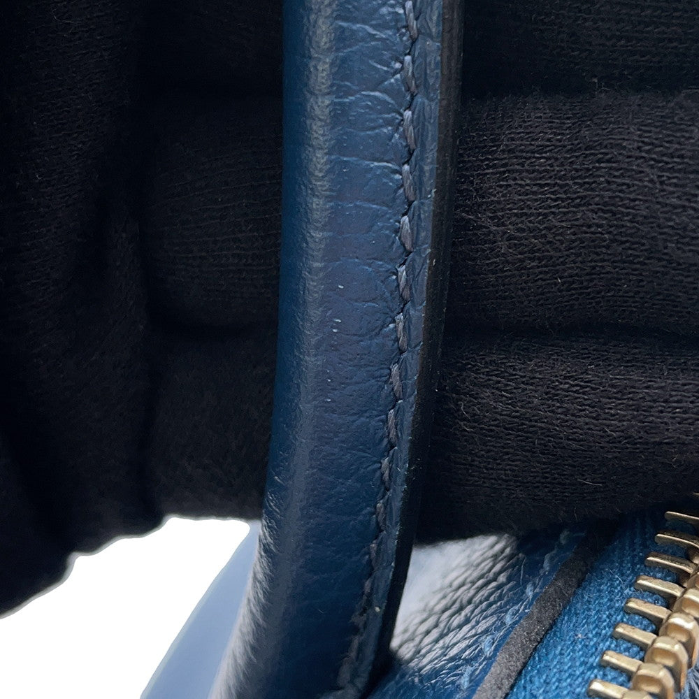 HERMES Bolide Deep Blue Taurillon Clemence Size 31