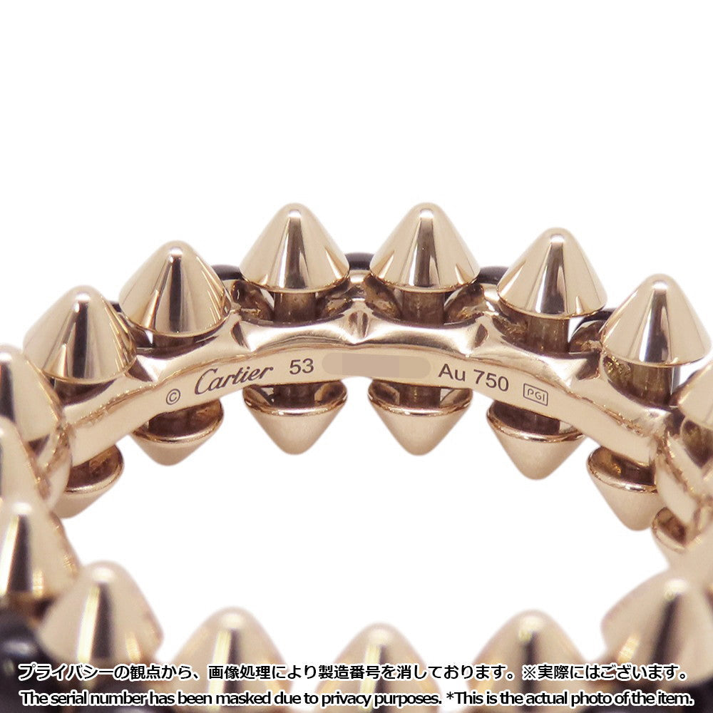 CARTIER Crash de Cartier Ring Size 53/#13B4241000 18K Pink Gold