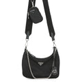 PRADA Re-Edition 2005 Re-Nylon Shoulder Bag Black1BH204_R064_F0002_V_V9L Nylon