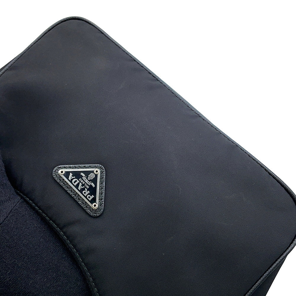 PRADA Re-Edition 2005 Re-Nylon Shoulder Bag Black1BH204_R064_F0002_V_V9L Nylon