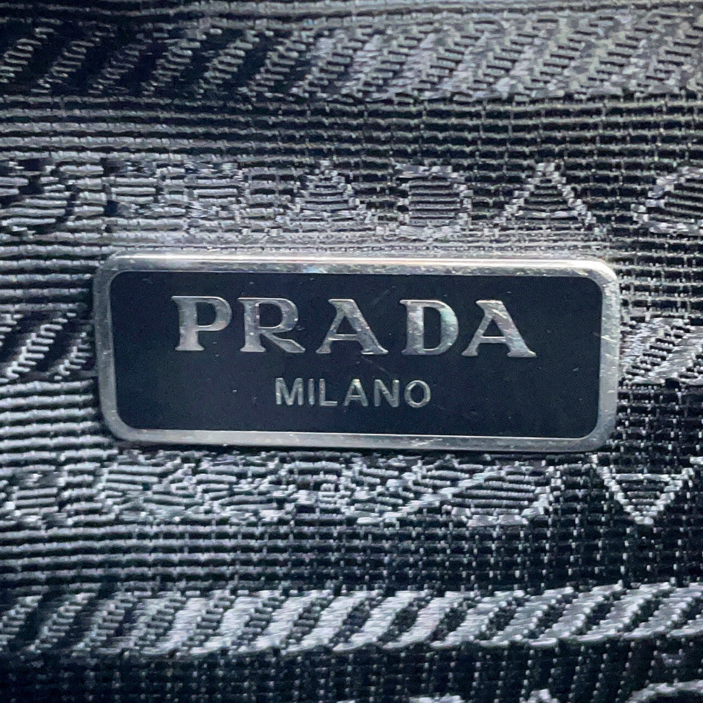 PRADA Re-Edition 2005 Re-Nylon Shoulder Bag Black1BH204_R064_F0002_V_V9L Nylon