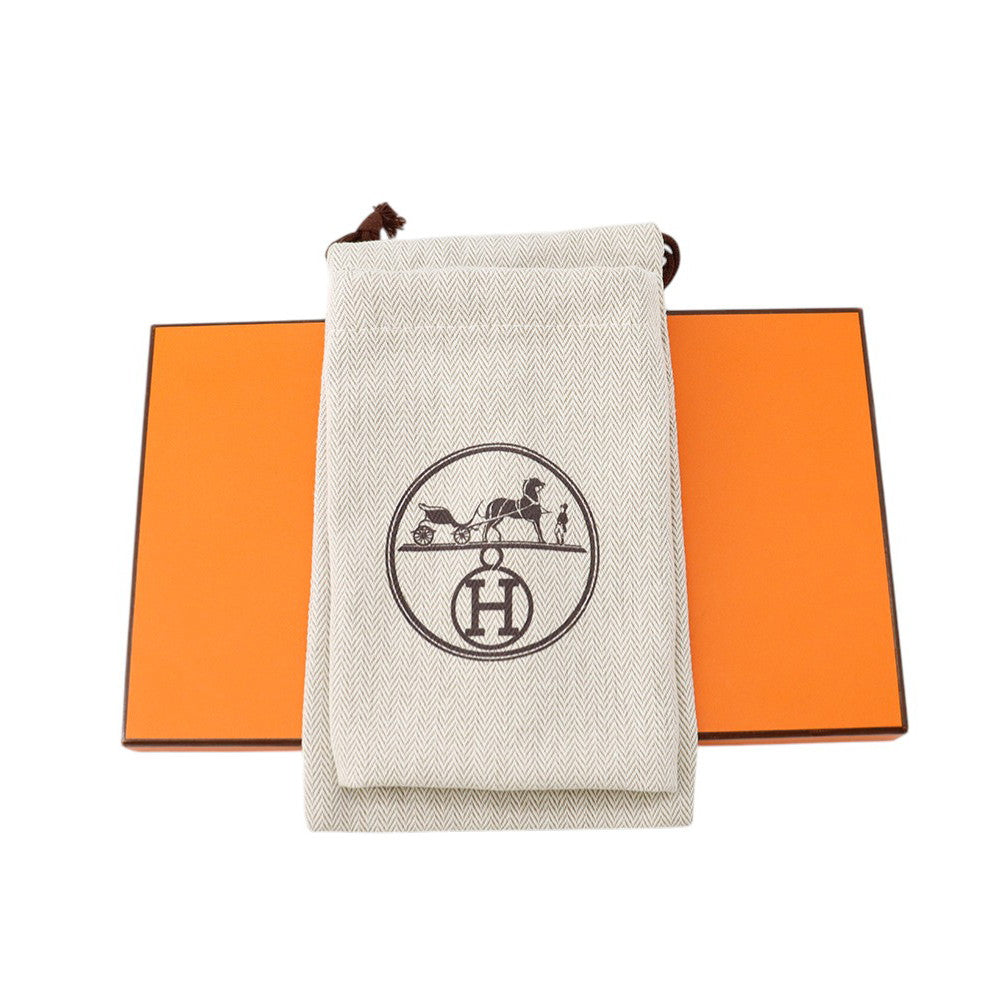 HERMES kelly pocket long Black Chevre Shamqila