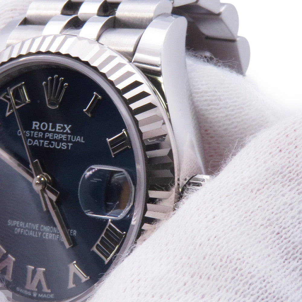 ROLEX Datejust 31 W31mm Stainless Steel K18WG Bright Blue Dial278274