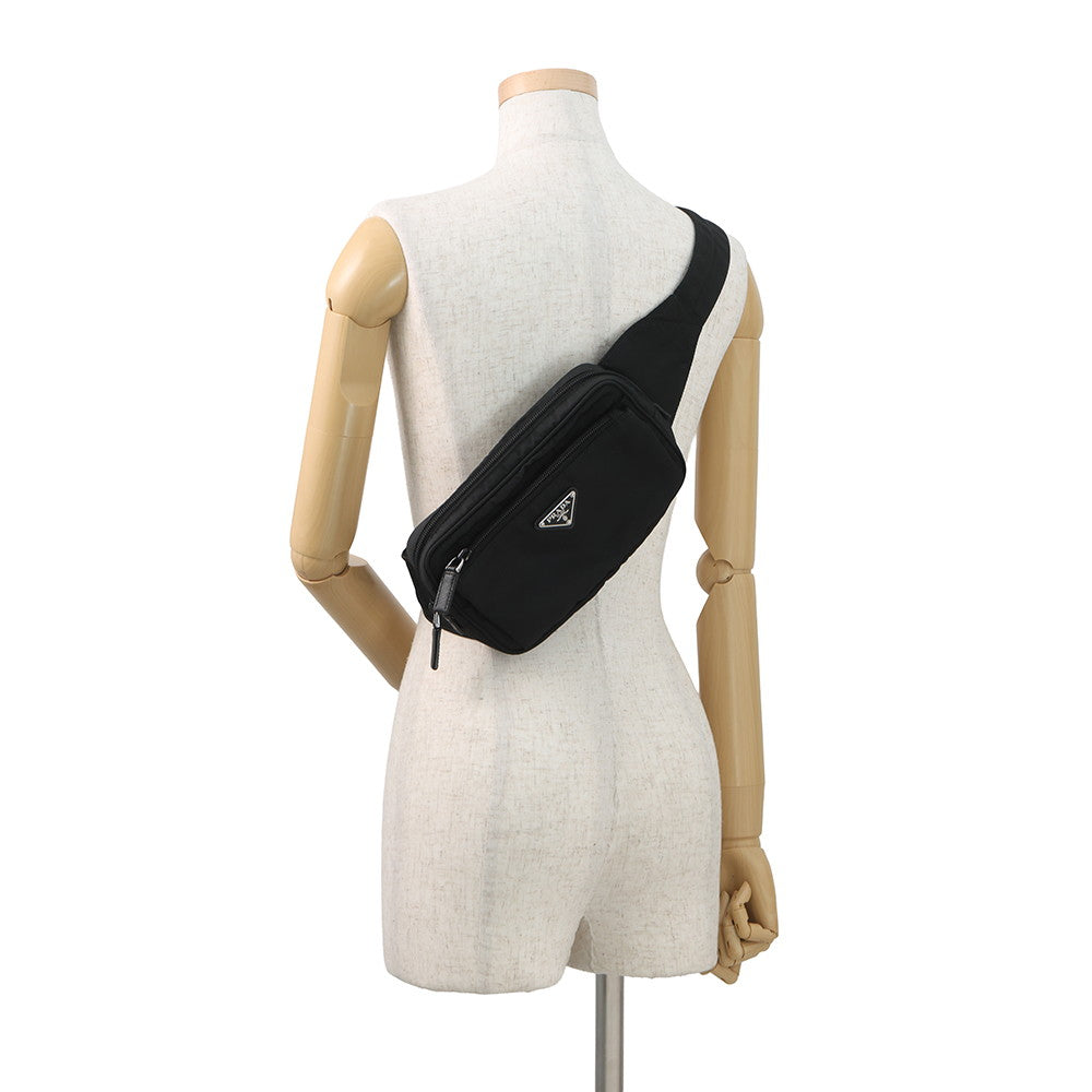 PRADA Waist Bag Black2VL977 Nylon