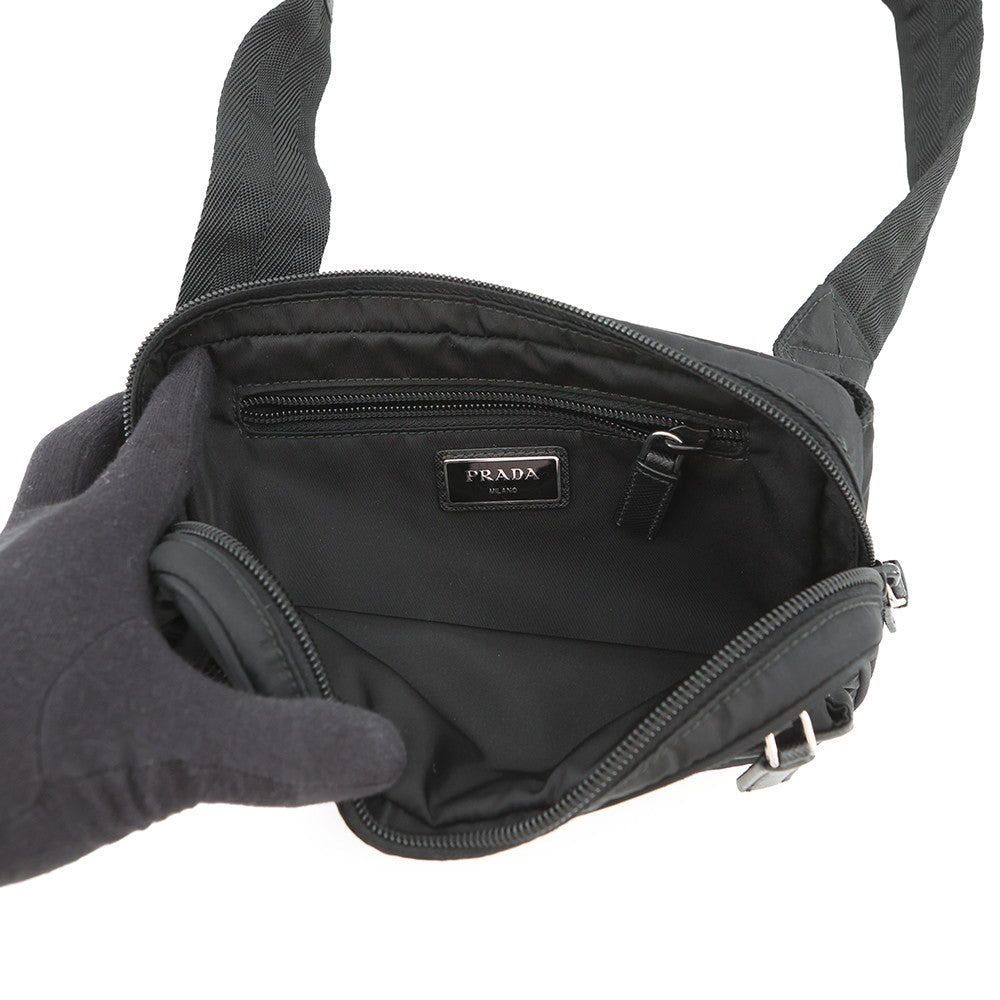 PRADA Waist Bag Black2VL977 Nylon