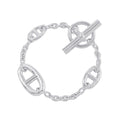 HERMES Chaine d'Ancre Farandole Bracelet Size SH SV925