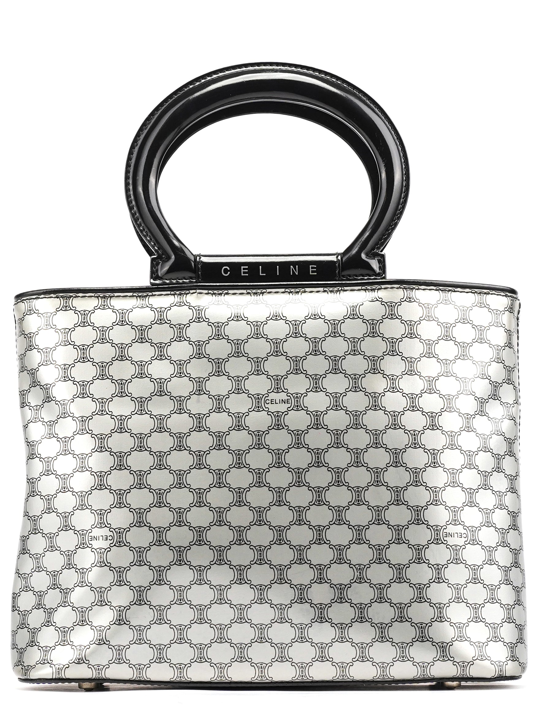 Silver Macadam Tote Bag