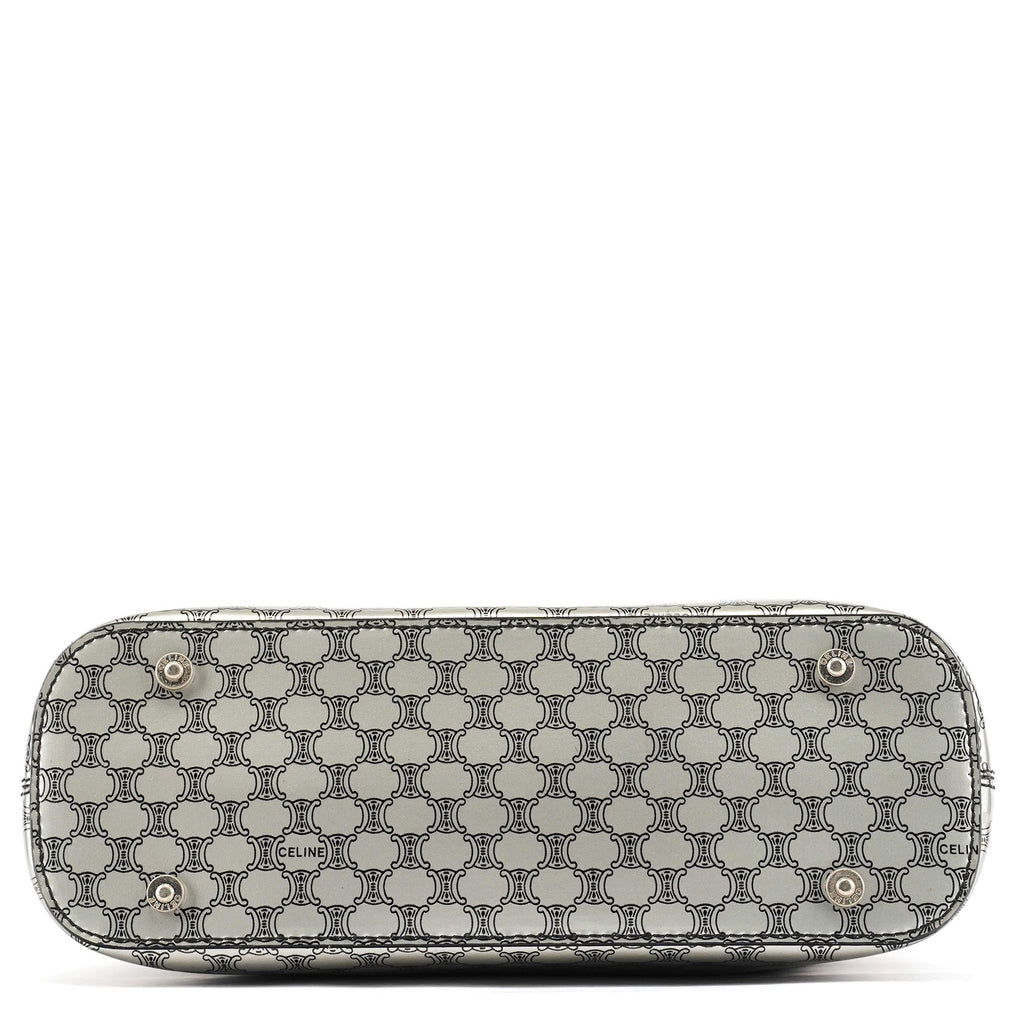 Silver Macadam Tote Bag