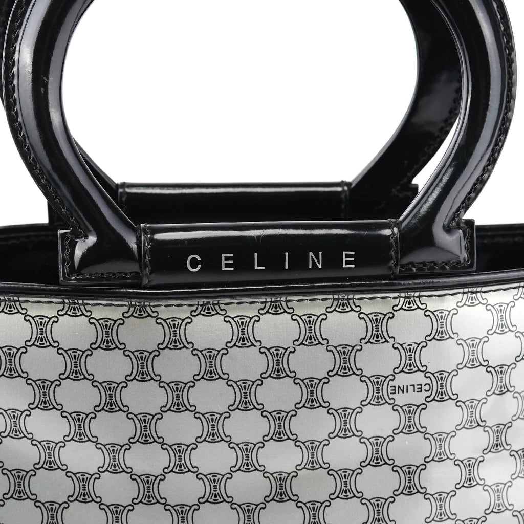 Silver Macadam Tote Bag