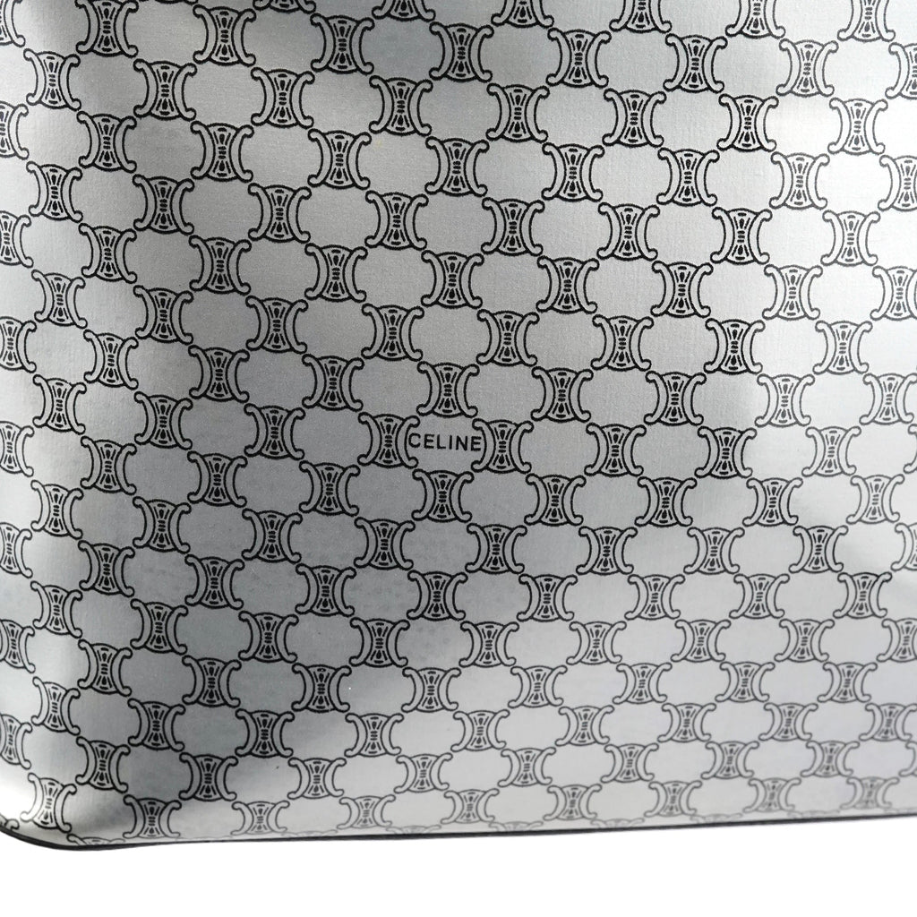 Silver Macadam Tote Bag