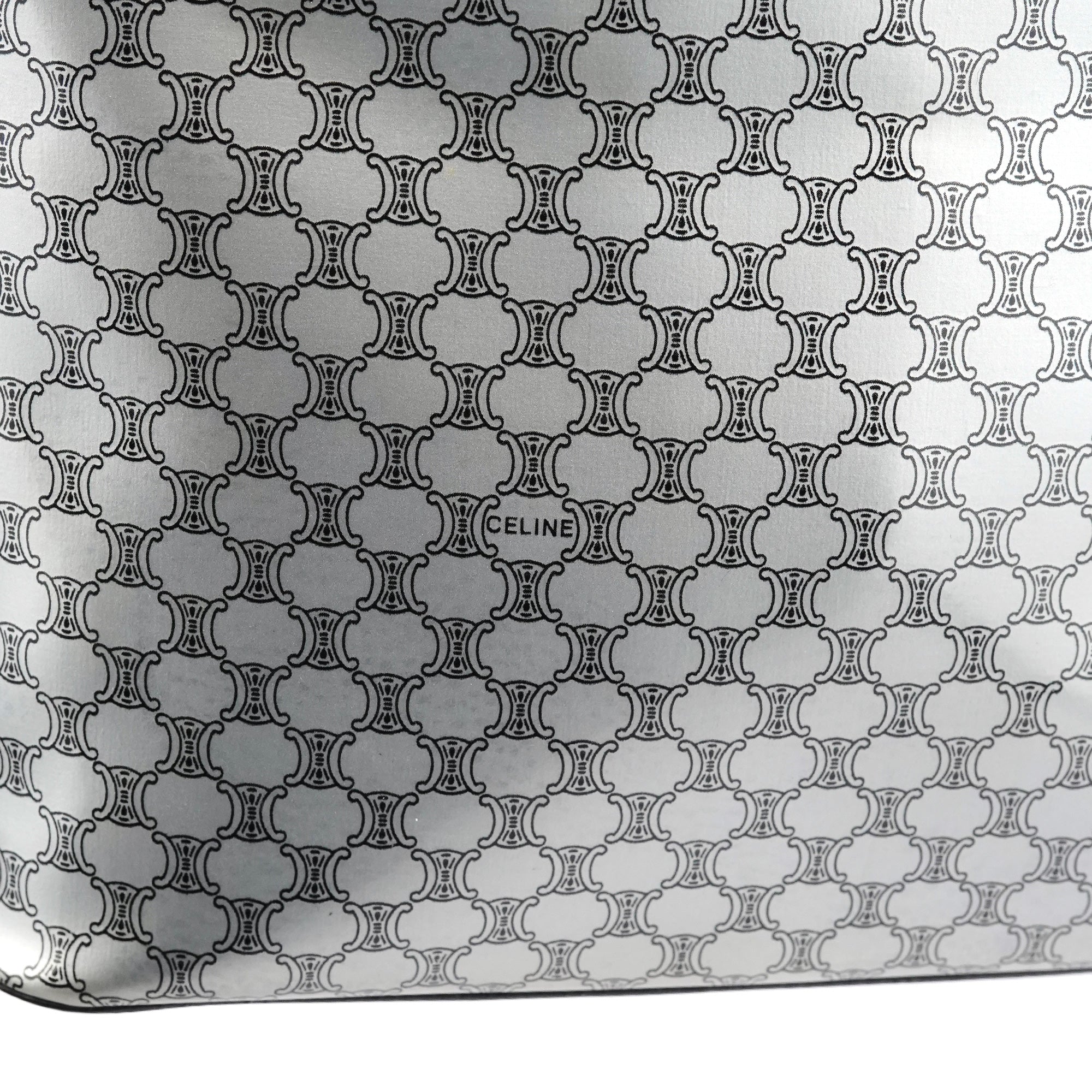 Silver Macadam Tote Bag