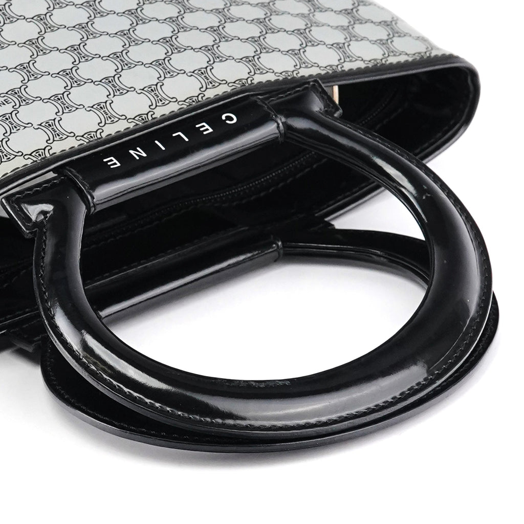 Silver Macadam Tote Bag