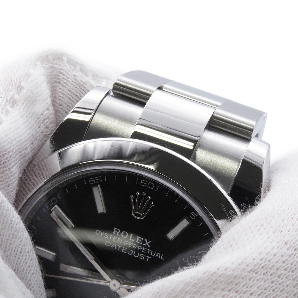 ROLEX Datejust 41 W41mm Stainless Steel Black Dial126300