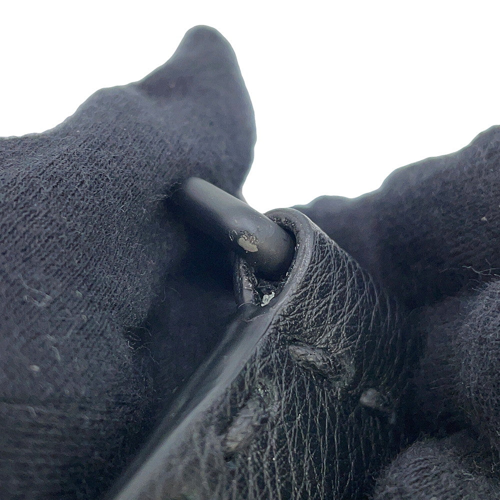 FENDI Strap You Black/Gray8AV444 Leather Canvas