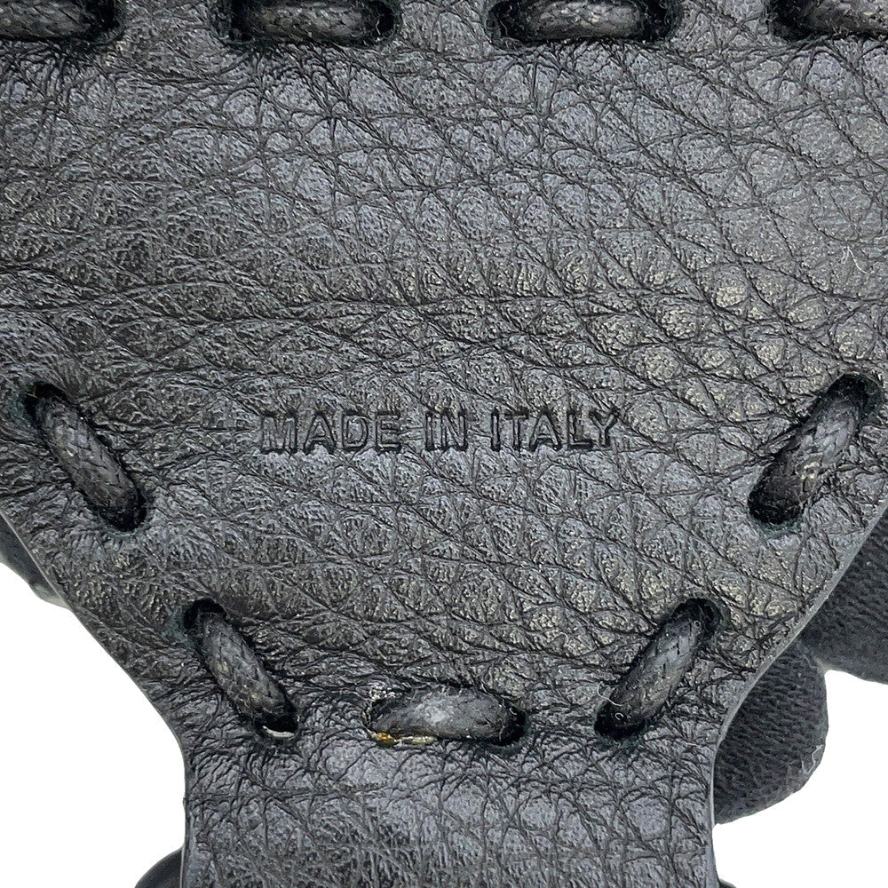 FENDI Strap You Black/Gray8AV444 Leather Canvas
