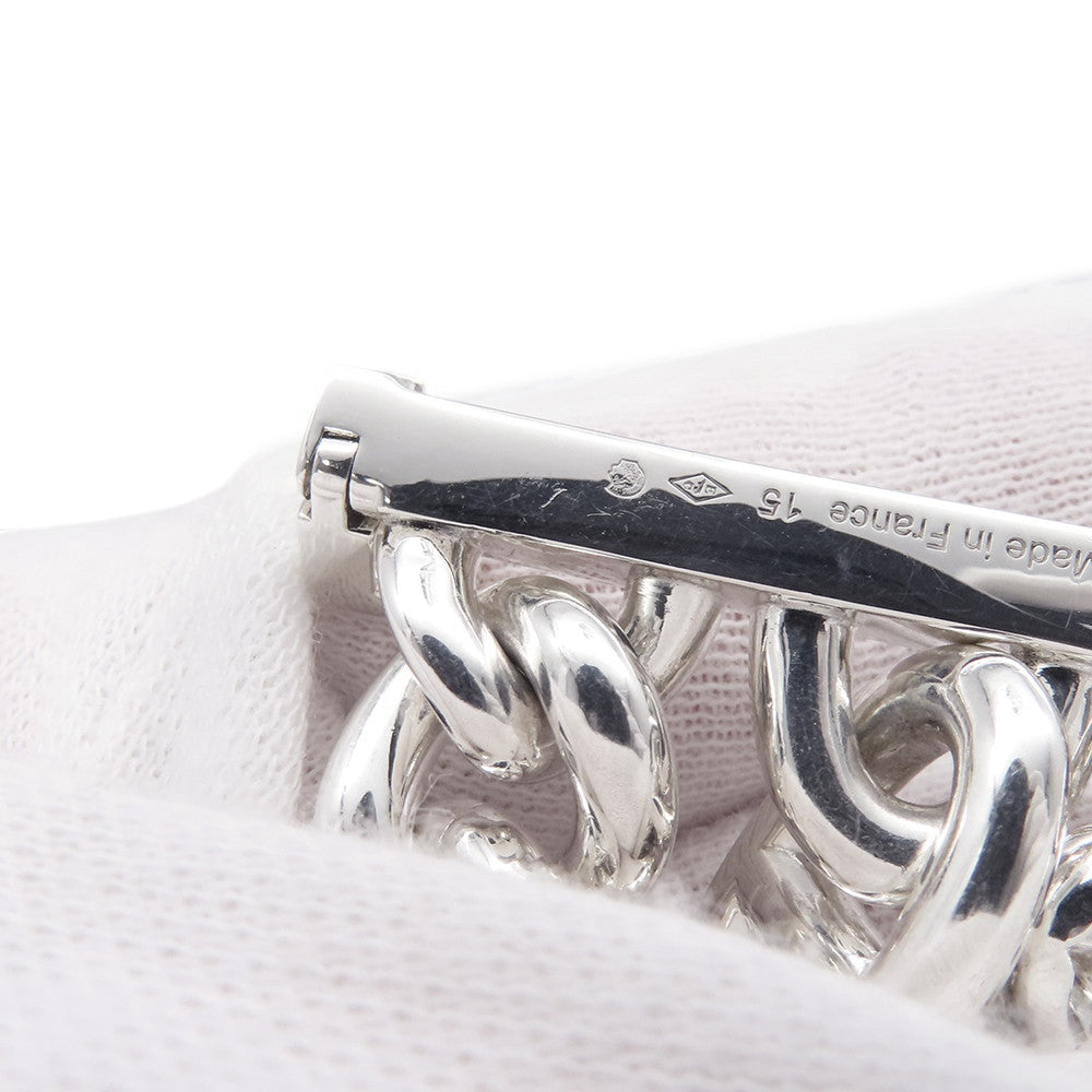 HERMES Chaine d'Ancre Multi Chain Bracelet Size 15 SV925