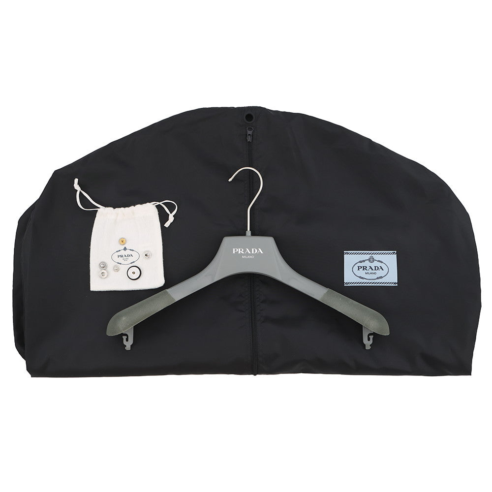 PRADA Lightweight Re-Nylon Blouson Jacket Size 36 Black29T261_1WQ9_F0002_S_OOO Polyamide100%