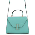 Valextra Valextra Izide Blue OceanoWBES0022028LOC99 Leather Size micro